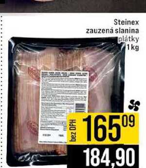Steinex zauzená slanina plátky 1kg