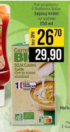 Sójový krém na vareni 250 ml 