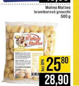 Molino Matteo bramborové gnocchi 500 g 