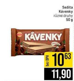 Sedita Kávenky různé druhy 50 g