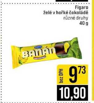 Figaro želé v hořké čokoládě různé druhy 40 g 