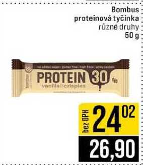 Bombus proteinová tyčinka různé druhy 50 g 