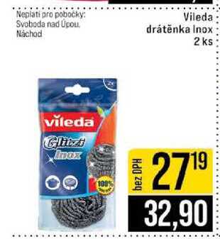 Vileda drátěnka Inox 2 ks