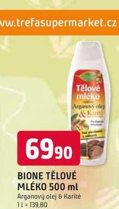 BIONE TĚLOVÉ MLÉKO 500 ml 