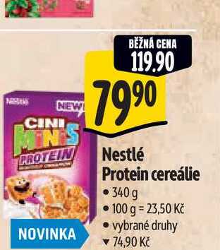   Nestlé Protein cereálie 340 g  
