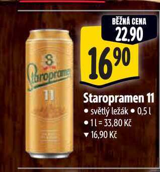  Staropramen 11  0,5 l