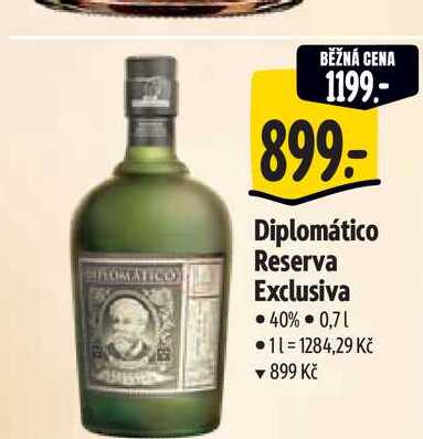   Diplomático Reserva Exclusiva 40% 0,71 