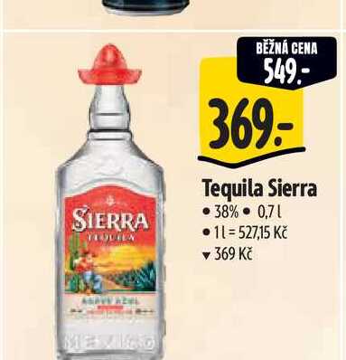   Tequila Sierra 0,7 l