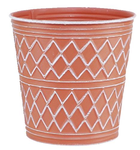 Plechové obaly na květníky, 1 KS