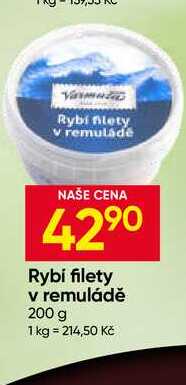 Varmuža Rybí filety v remuládě 200 g 