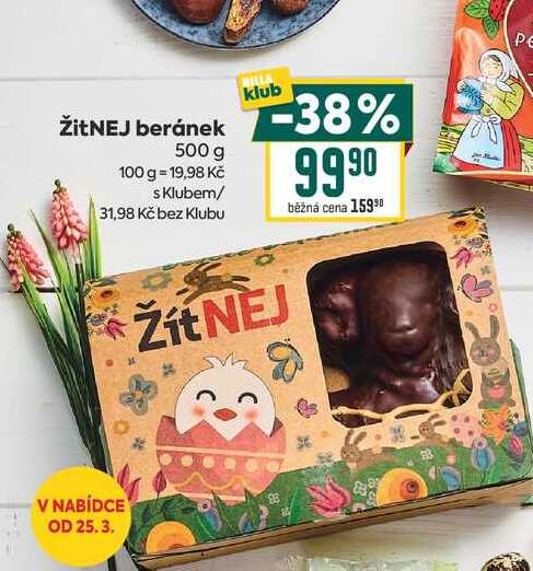 ŽitNEJ beránek 500 g