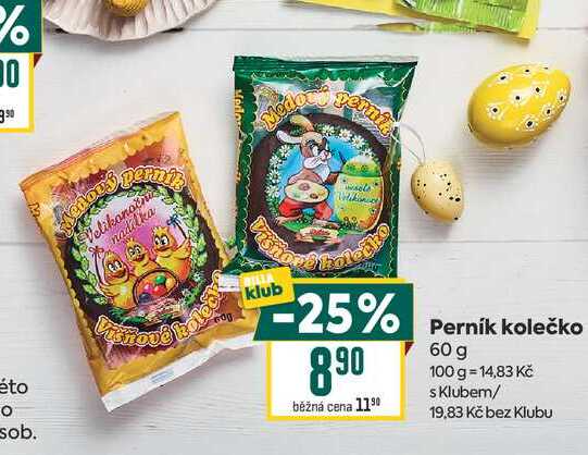 Perník kolečko 60 g 