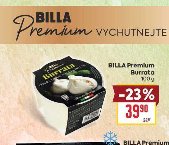 BILLA Premium Burrata 100g