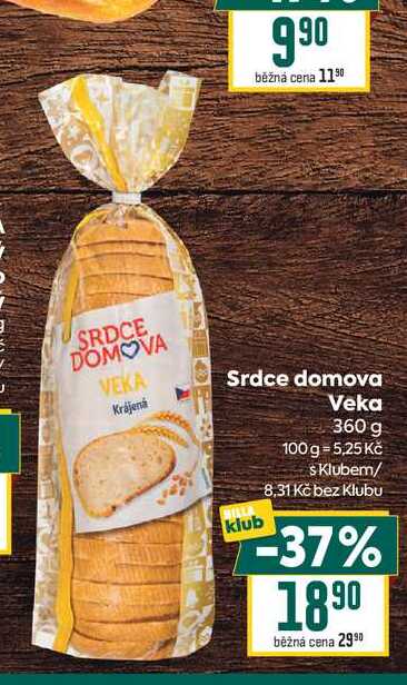Srdce domova Veka 360 g