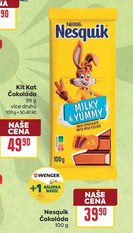 Nesquik Čokoláda 100g