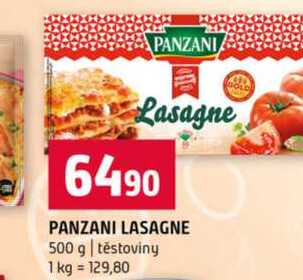 PANZANI LASAGNE 500 g těstoviny 