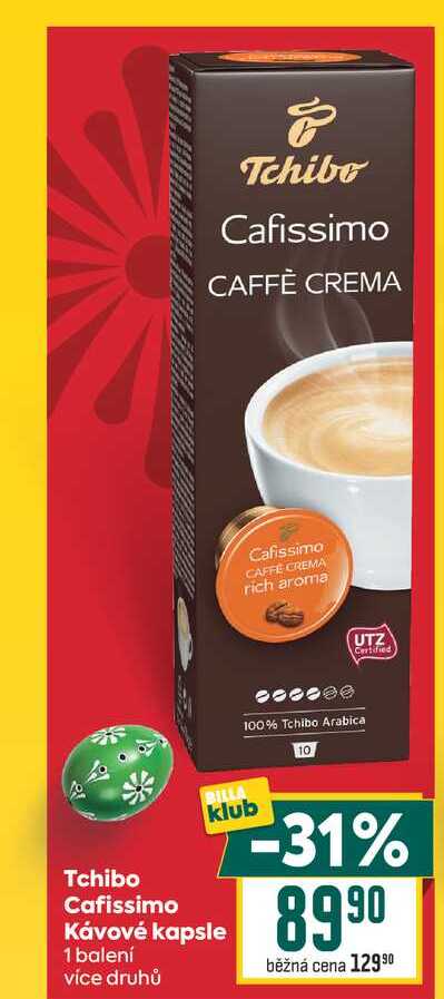 Tchibo Cafissimo Kávové kapsle 1 balení