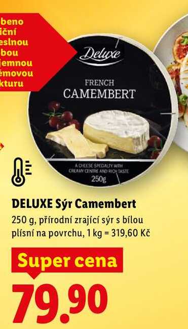 DELUXE Sýr Camembert, 250 g