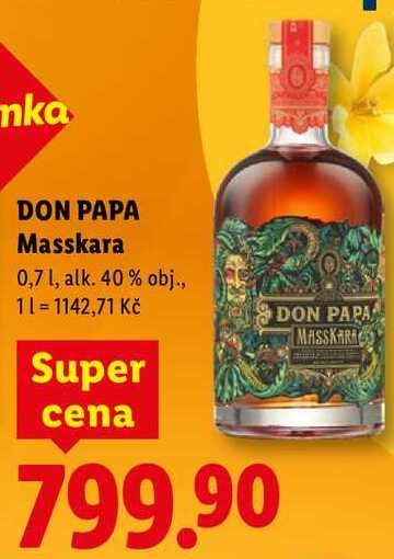 DON PAPA Masskara, 0,7 l