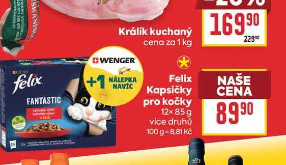 Felix Kapsičky pro kočky 12x85 g