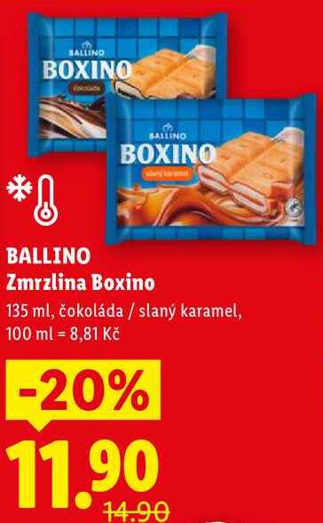 BALLINO Zmrzlina Boxino, 135 ml