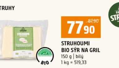 STRUHOUMI BIO SÝR NA GRIL 150 g  
