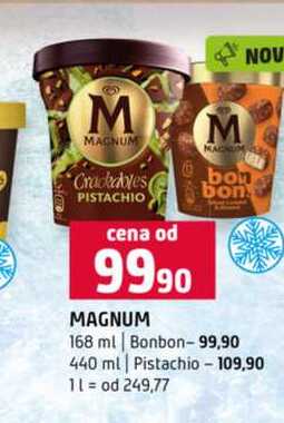 MAGNUM 168 ml Bonbon 440 ml Pistachio  