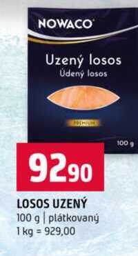 LOSOS UZENÝ 100 g plátkovaný 