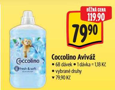 Coccolino Aviváž, 68 dávek 