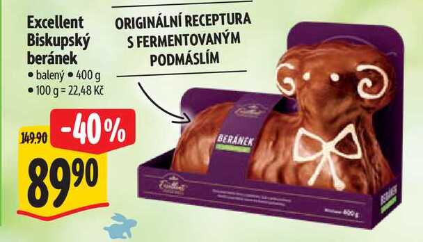 Excellent Biskupský beránek, 400 g