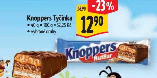 Knoppers Tyčinka, 40 g 