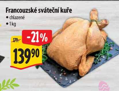 Francouzské sváteční kuře, 1 kg