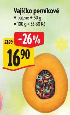 Vajíčko perníkové, 50 g