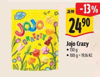 Jojo Crazy, 130 g 