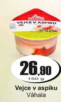 Vejce v aspiku Váhala, 150g