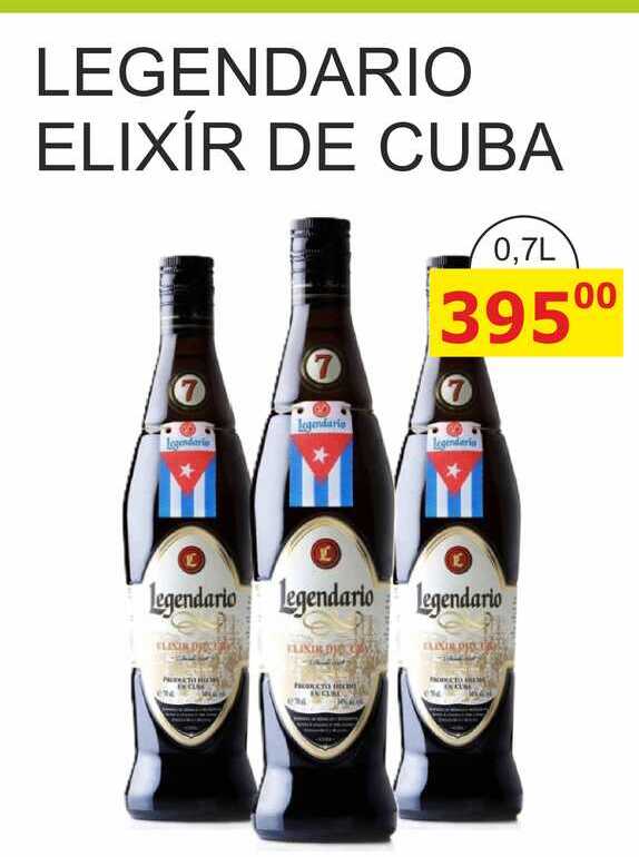 Legendario rum 0,7l