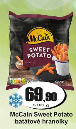  McCain Sweet Potato batátové hranolky 500g