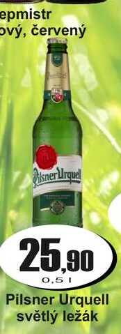 Pilsner Urquell světlý ležák 0,5l