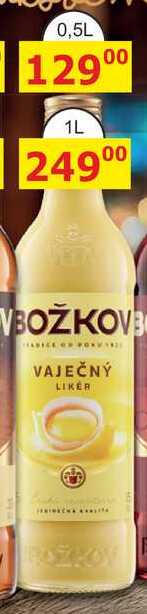 Božkov Vaječný likér 1l