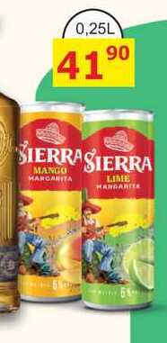 SIERRA MARGARITA 0,25l míchaný nápoj, plech