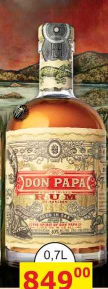 Don Papa 7y 0,7l 40%