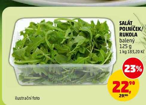 SALÁT POLNÍČEK RUKOLA, 125 g 
