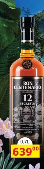 RON CENTENARIO 12 SECRETOS 0,7l