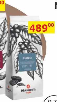 Manuel Caffe Puro zrnková káva 1 kg