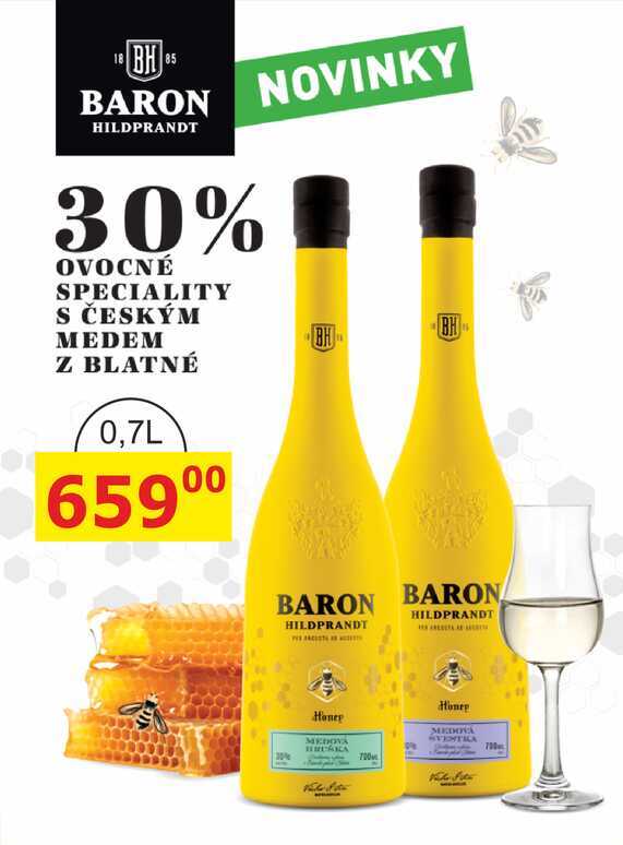 BARON HILDPRANDT Honey 0,7l
