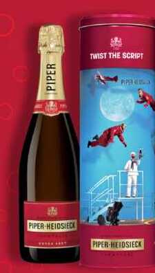 Piper Heidsieck Cuvée Brut Astronauts Limited Edition 0,75l 12% GB L.E.