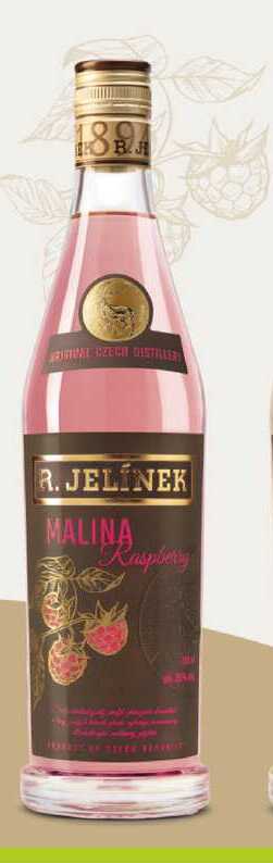 R. JELÍNEK Sladká Malina 0,7l 35%