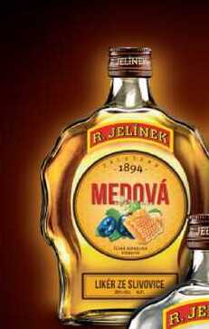 R. JELÍNEK Medová Slivovice Likér 0,7l 35%