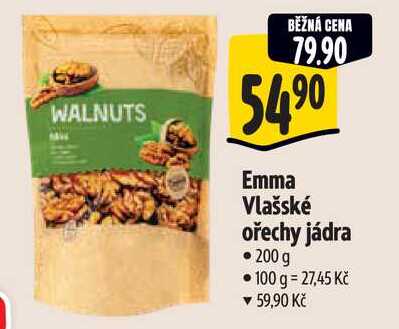 Emma Vlašské ořechy jádra, 200 g