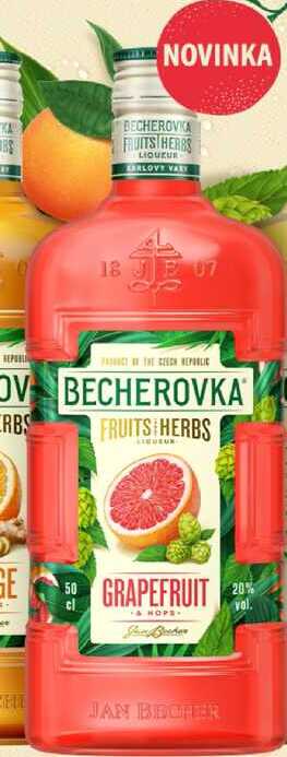 BECHEROVKA GRAPEFRUIT & HOPS 0,5l